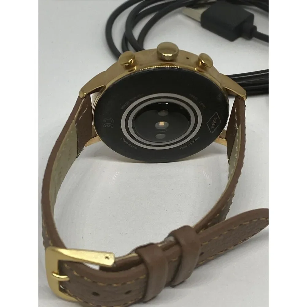 Fossil Gen 4 Authentic Digital Dial Smart Watch Custom Band FTW6015 AB83